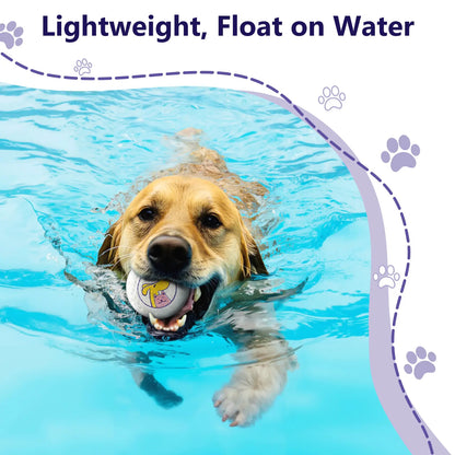 Indestructible Dog Balls for Aggressive Chewers - High Bouncy Interactive Fetch Toy for All Dog Sizes!