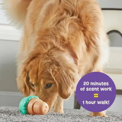 Brightkins Large Ice Cream Treat Dispenser - Interactive & Durable Chew Toy for Dogs of All Sizes