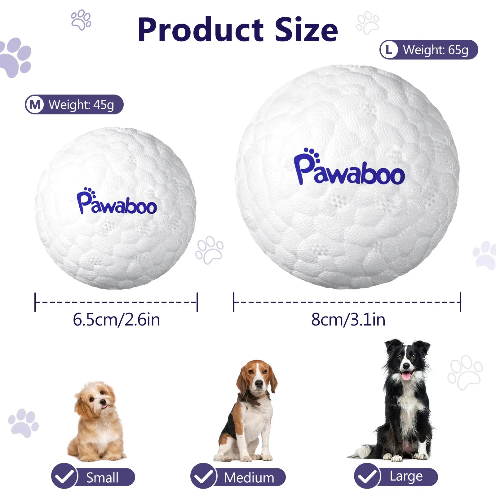 Indestructible Dog Balls for Aggressive Chewers - High Bouncy Interactive Fetch Toy for All Dog Sizes!