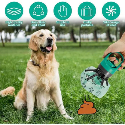 Effortless Outdoor Dog Poop Scooper - Portable, Durable & No-Touch Design for Easy Waste Removal