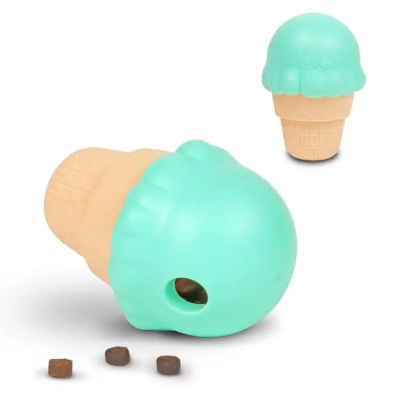 Brightkins Large Ice Cream Treat Dispenser - Interactive & Durable Chew Toy for Dogs of All Sizes