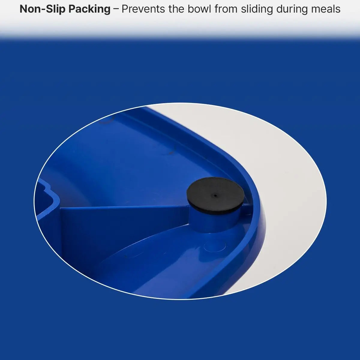 PETHROOM Adjustable Height Pet Feeding Stand & Durable Ceramic Bowl Set - Non-Slip Design for Dogs and Cats