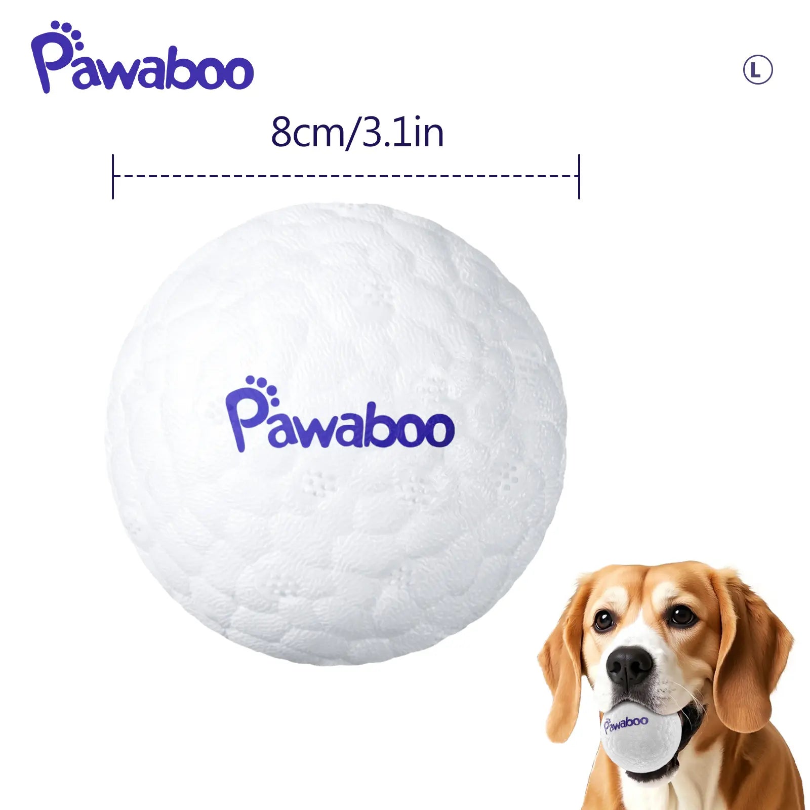 Indestructible Dog Balls for Aggressive Chewers - High Bouncy Interactive Fetch Toy for All Dog Sizes!